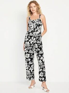 NWT Old Navy Fit & Flare Cami Jumpsuit